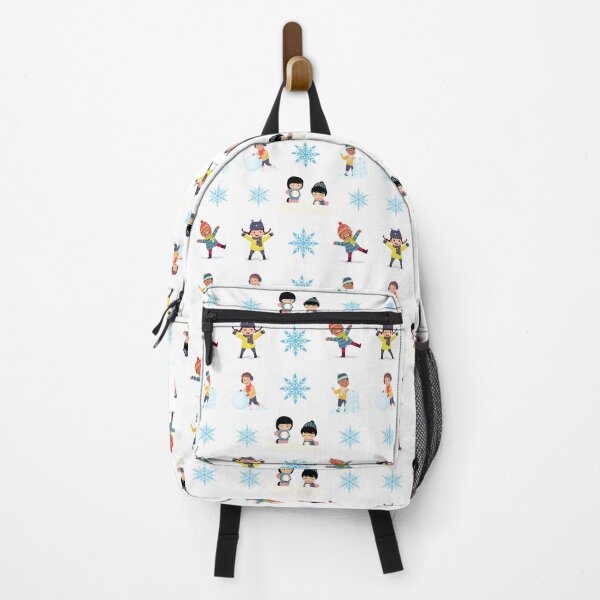 Item preview, children playing during winter designed and sold by huape.