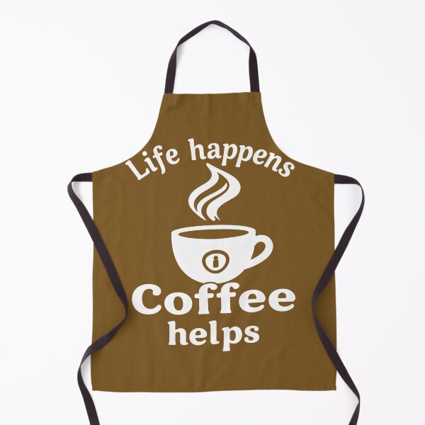 Item preview, Life happens. Coffee helps designed and sold by ManikRaja.