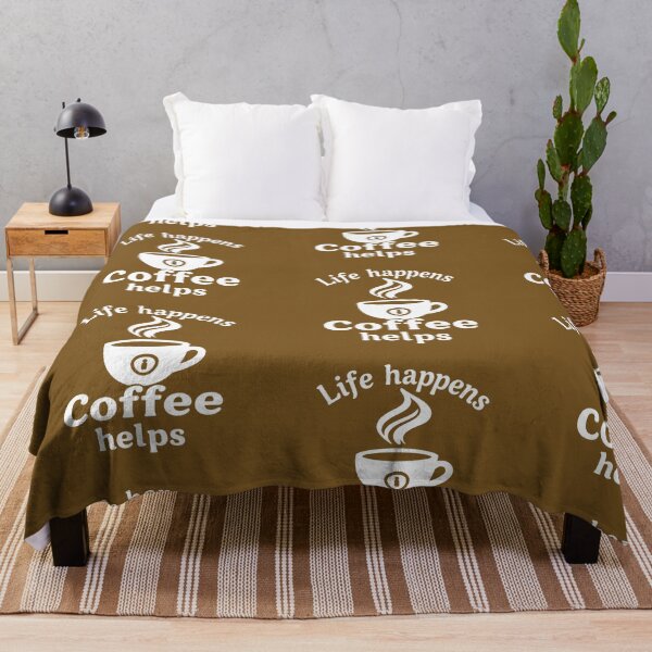 Item preview, Life happens. Coffee helps designed and sold by ManikRaja.