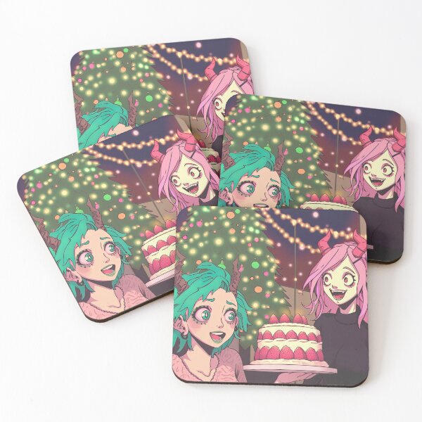 Item preview, Demon Christmas Celebration Cake designed and sold by bubblegoth.