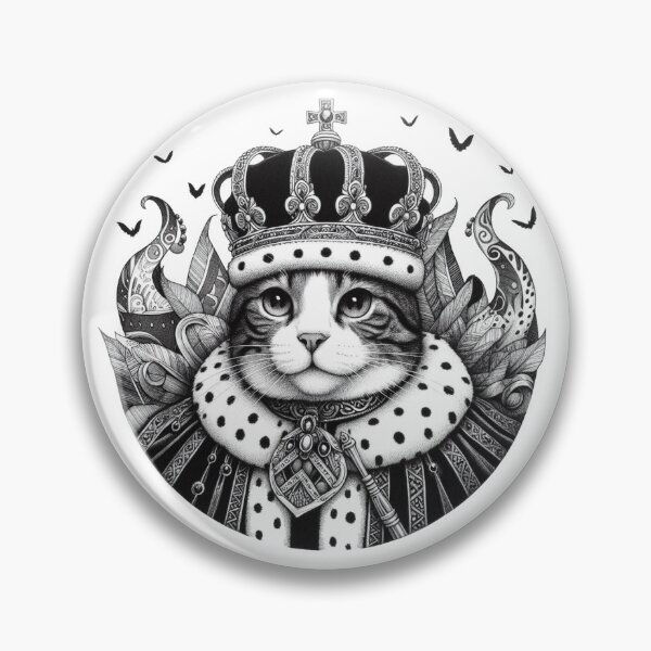 Item preview, El gato rey designed and sold by 4Explorers.