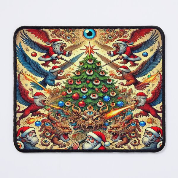 Item preview, Clash of Holiday Titans – Perfect Holiday Gift,Cadeau de vacances, Regalo de vacaciones, Festtagsgeschenk designed and sold by Imaginarium of Chaos falcon88 .