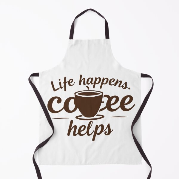 Item preview, Life happens. Coffee helps designed and sold by ManikRaja.