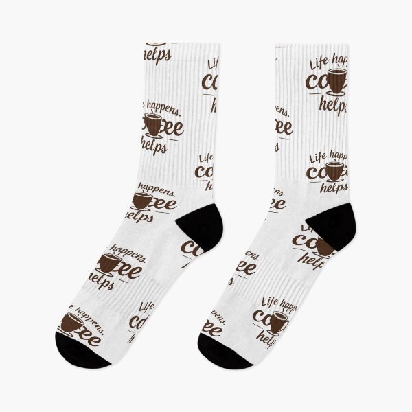 Item preview, Life happens. Coffee helps designed and sold by ManikRaja.