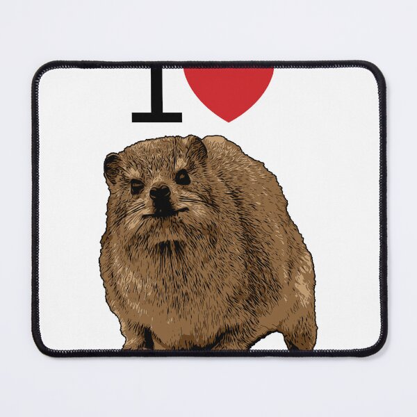 Item preview, I love Rock Hyrax | I love Daisies | I love Rock Rabbit | I love Hyrax designed and sold by TonyWSmith.