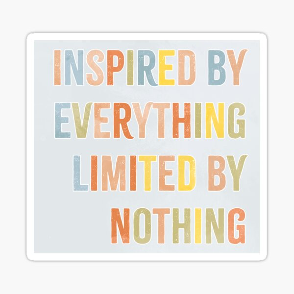 Item preview, Inspired by Everything Limited by nothing designed and sold by Torisdrawing.