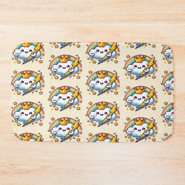 Item preview, Zappy Happy Rainbow Cloud designed and sold by WyckedLynn.