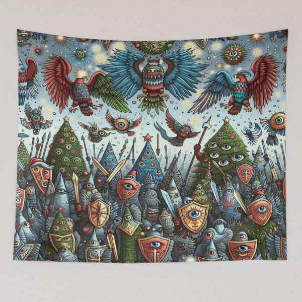 Item preview, Mystic Armies of the Festive Realms – Perfect Holiday Gift,Cadeau de vacances, Regalo de vacaciones, Festtagsgeschenk designed and sold by Imaginarium of Chaos falcon88 .