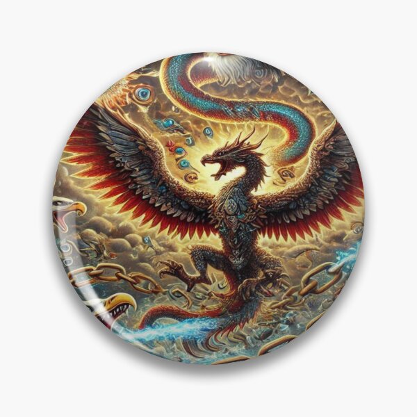 Item preview, Christmas Dragon Clash – Perfect Holiday Gift,Cadeau de vacances, Regalo de vacaciones, Festtagsgeschenk designed and sold by Imaginarium of Chaos falcon88 .