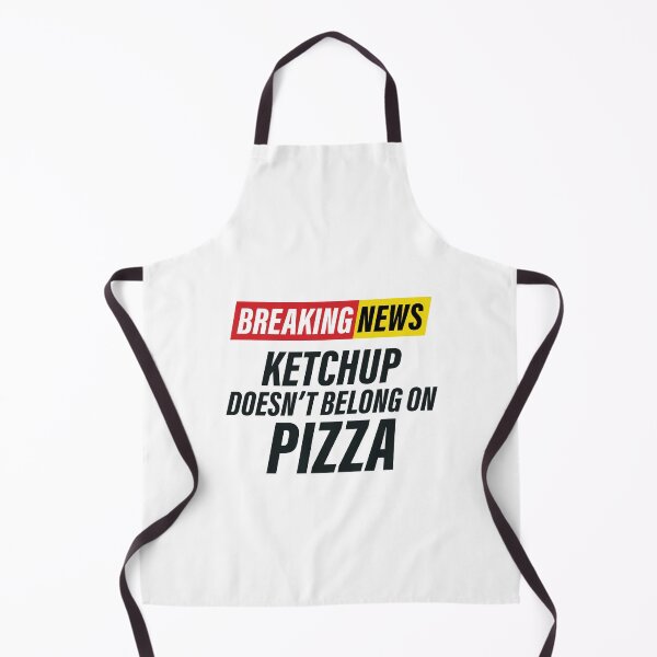 Item preview, Breaking News - Pizza with Ketchup - Funny News Headline - Capiche? designed and sold by Bleak Shirt.