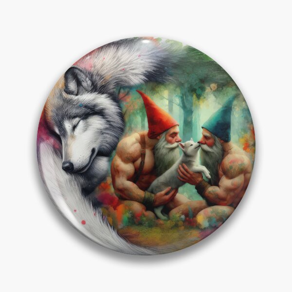 Item preview, El dulce sueño del lobo designed and sold by QueeringFA.
