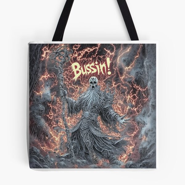 Item preview, Bussin Warlock’s Infernal Invocation designed and sold by WarpWeft.