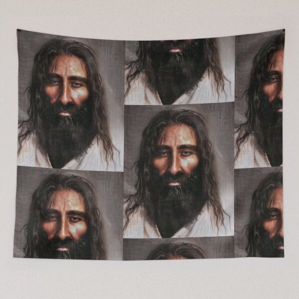 Item preview, Jesus of Nazareth from the Shroud  designed and sold by ShroudFaceAI.