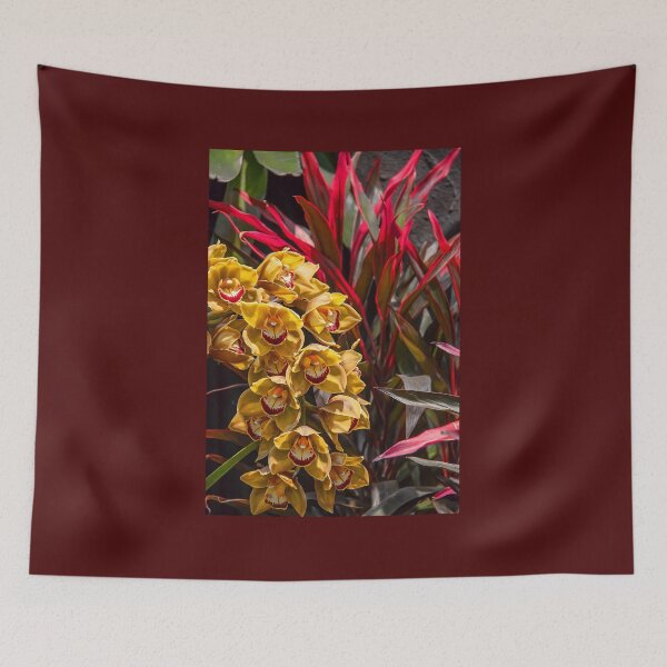 Item preview, USA. Philadelphia. Philadelphia Flower Show 2018. Yellow Orchids. designed and sold by vadim19.