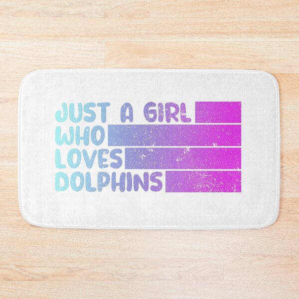 Item preview, Dolphin Funny Just a Girl Who Loves Dolphins designed and sold by REDDLINE.