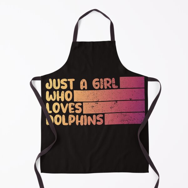 Item preview, Dolphin Funny Just a Girl Who Loves Dolphins designed and sold by REDDLINE.