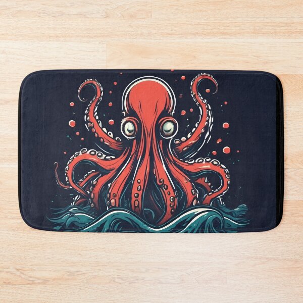 Item preview, Monstrous Octopus designed and sold by DesignByPotatos.