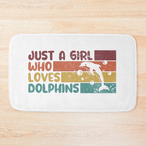 Item preview, Funny Just a Girl Who Loves Dolphins designed and sold by REDDLINE.