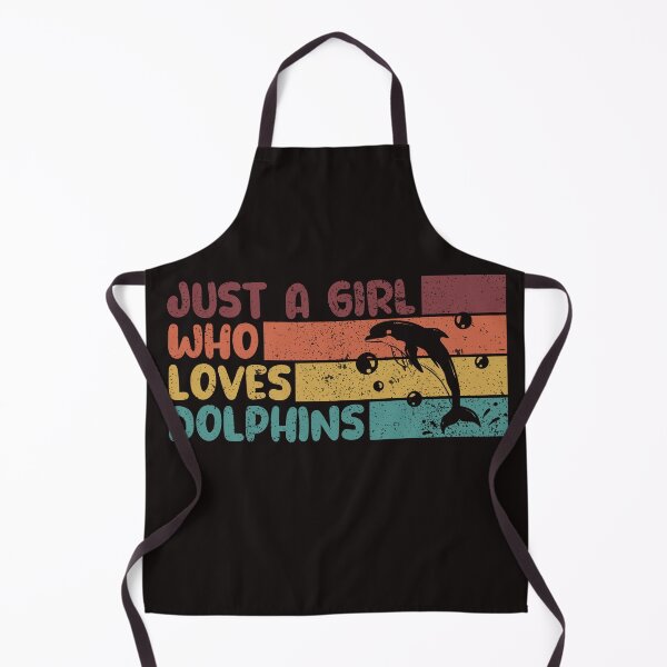 Item preview, Funny Just a Girl Who Loves Dolphins designed and sold by REDDLINE.