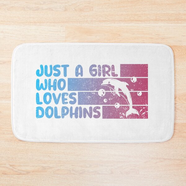 Item preview, Funny Just a Girl Who Loves Dolphins designed and sold by REDDLINE.