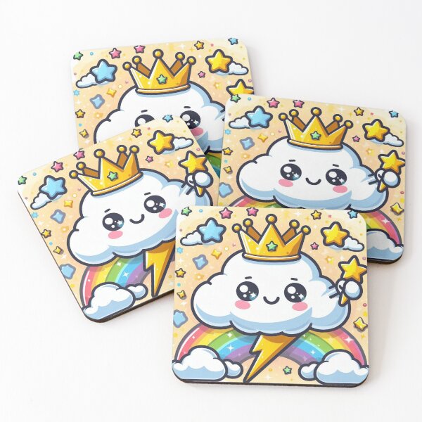 Item preview, Princess Zappy Happy Rainbow Cloud designed and sold by WyckedLynn.