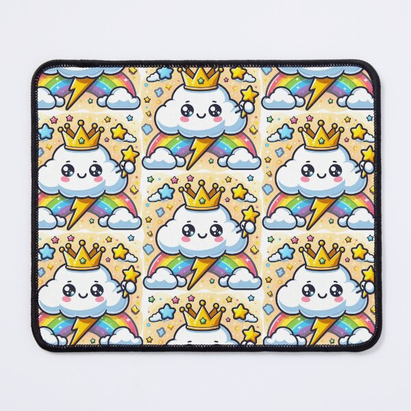 Item preview, Princess Zappy Happy Rainbow Cloud designed and sold by WyckedLynn.
