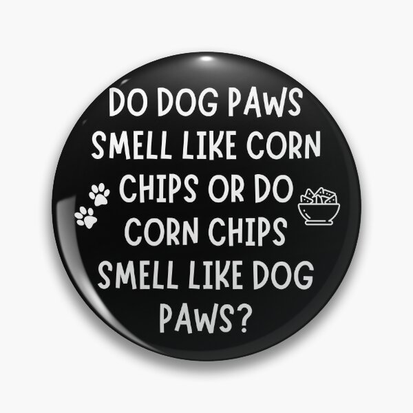 Item preview, Dog Paws vs. Corn Chips - Funny Pet Lover Design designed and sold by Fredster1966.