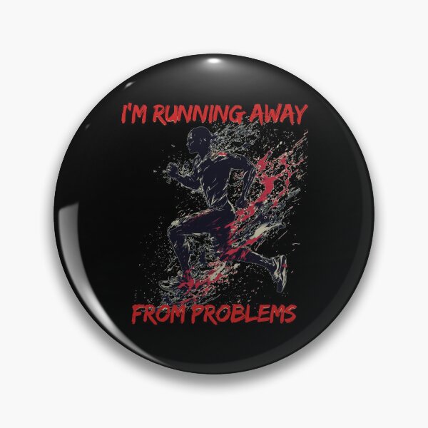 Item preview, Im running away from problems - Running- Gift for runner designed and sold by GivesItMyAll.