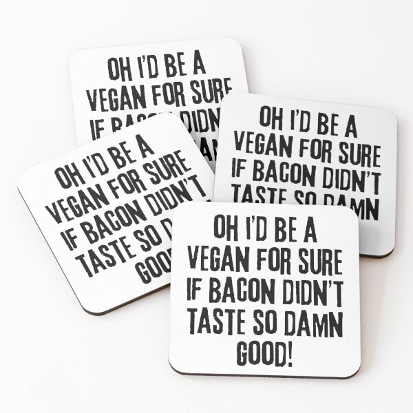 Item preview, Funny Anti-Vegan Bacon Sarcasm Design designed and sold by Fredster1966.