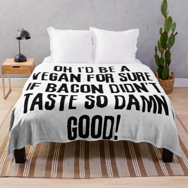 Item preview, Funny Anti-Vegan Bacon Sarcasm Design designed and sold by Fredster1966.