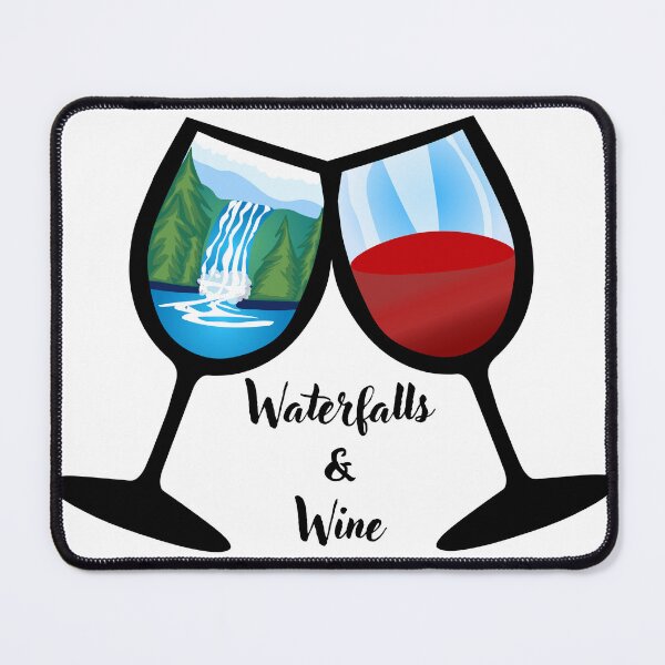 Artikelvorschau, Wasserfälle und Wein entworfen und verkauft von WaaterfallsWine.