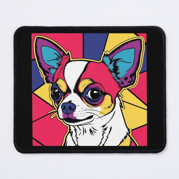 Item preview, Chihuahua Portrait in Pop Art Style designed and sold by pawspower.