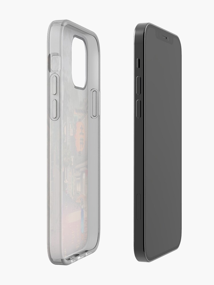 Alternate view of Night Street Rain iPhone Case & Cover