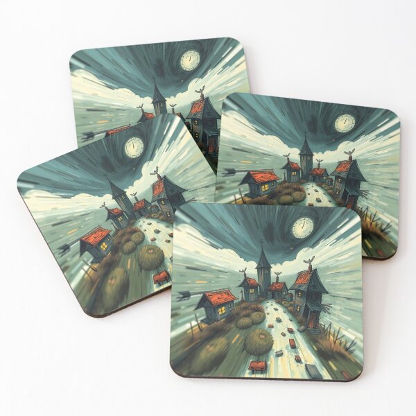 Item preview, Whimsical Timeless Village designed and sold by Vitalka-uk.