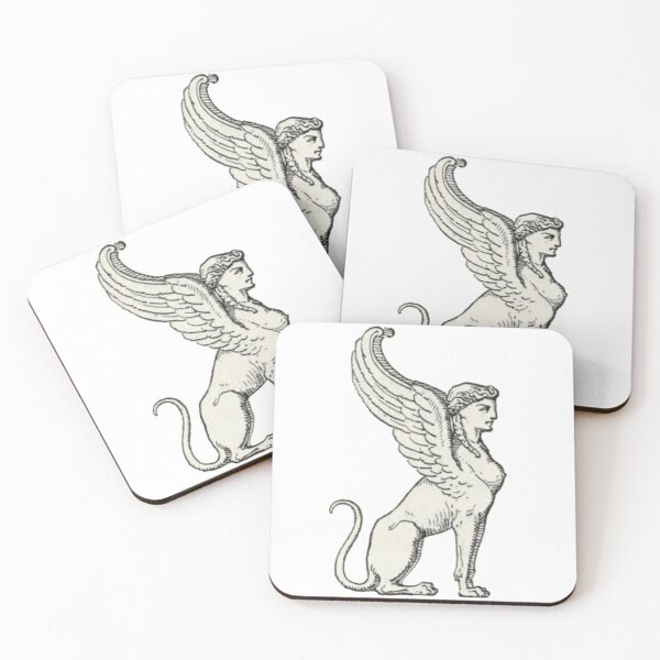 Item preview, Sphinx Illustration, Greek Mythology designed and sold by HawthorneFlame.