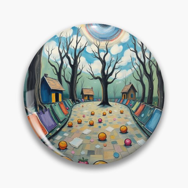 Item preview, Surreal Village Pathway designed and sold by Vitalka-uk.