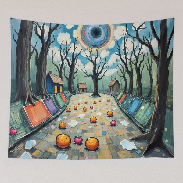 Item preview, Surreal Village Pathway designed and sold by Vitalka-uk.