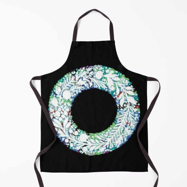 Item preview, Rustic Winter Frost Berry Wreath designed and sold by Rickybrook.