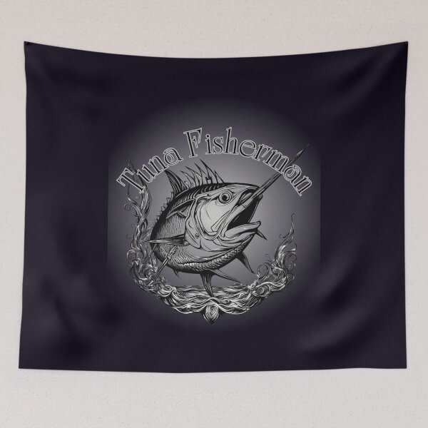 Item preview, TUNA Fisherman designed and sold by  ViralVisionsCreating .