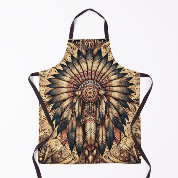 Item preview, Native American Indian Headdress and Feathers (no face) designed and sold by nikkolaus.