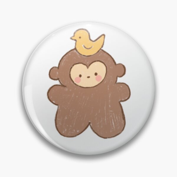 Item preview, monkey with ducky! designed and sold by Zoë Witherspoon.
