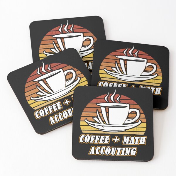 Item preview, Coffee + Math Accounting - Funny Math Tax CPA Accounting Lover designed and sold by Dmetalx Art Apparel.