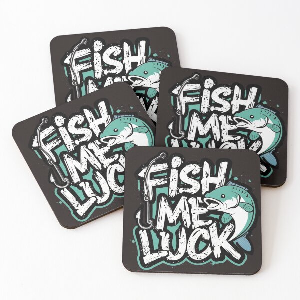 Item preview, Fish me luck. Funny quote designed and sold by Peycer.