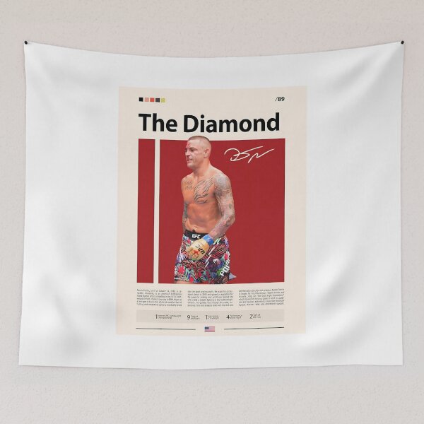 Item preview, DUSTIN POIRIER | THE DIAMOND UNCROWNED KING EDITION designed and sold by 3005Garments.