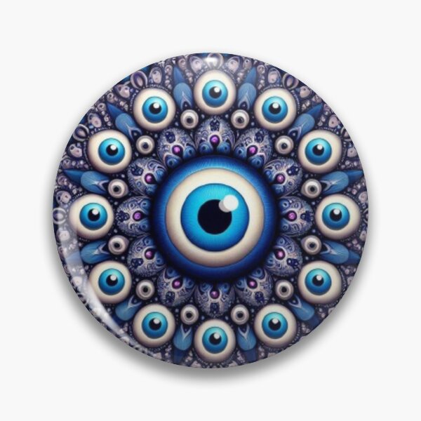 Item preview, Evil Eye Flower designed and sold by SpicySweetChili.