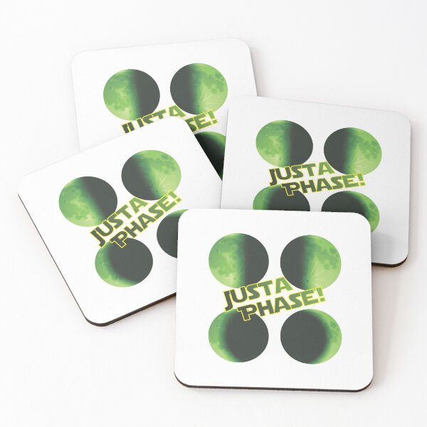 Item preview, Justa Phase 4 Green Moons designed and sold by TerScott.