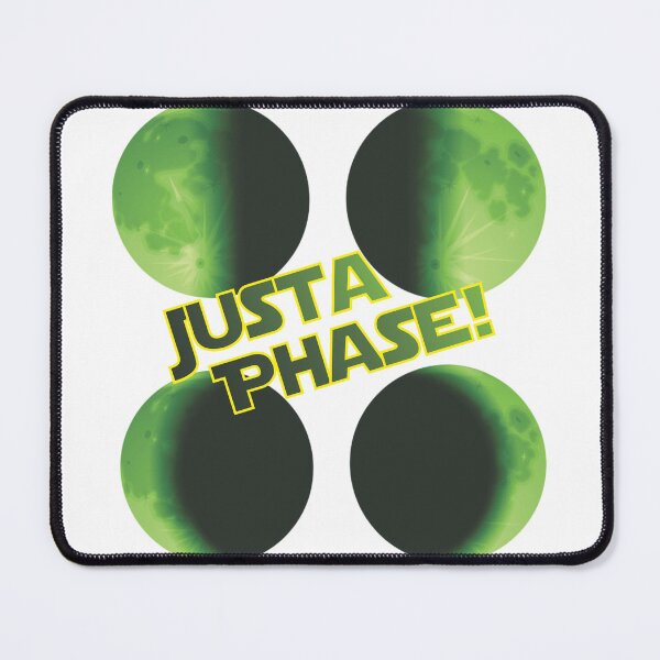 Item preview, Justa Phase 4 Green Moons designed and sold by TerScott.