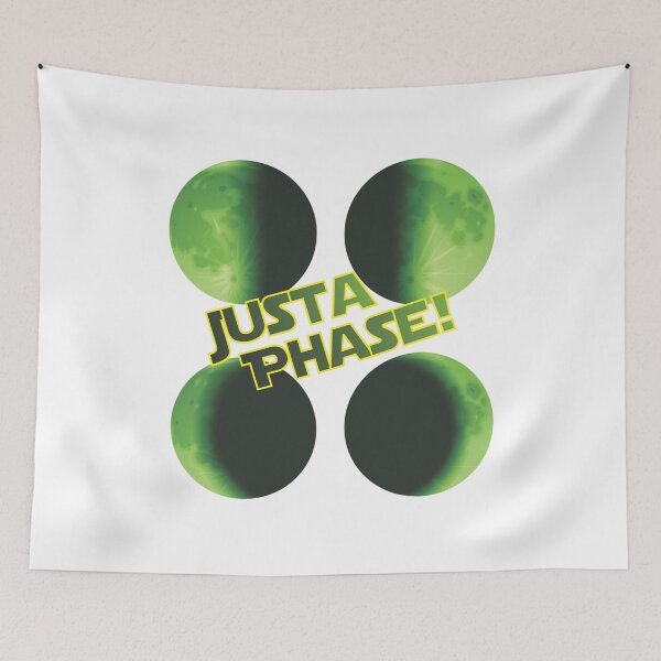 Item preview, Justa Phase 4 Green Moons designed and sold by TerScott.