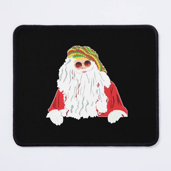 Item preview, Santa Hippie with Rasta Hat designed and sold by LiaIsabellaArt.