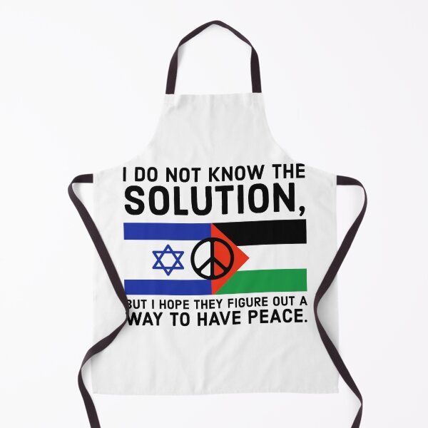 Item preview, I don’t know the solution but I hope for peace.  designed and sold by Rachel the Artist .
